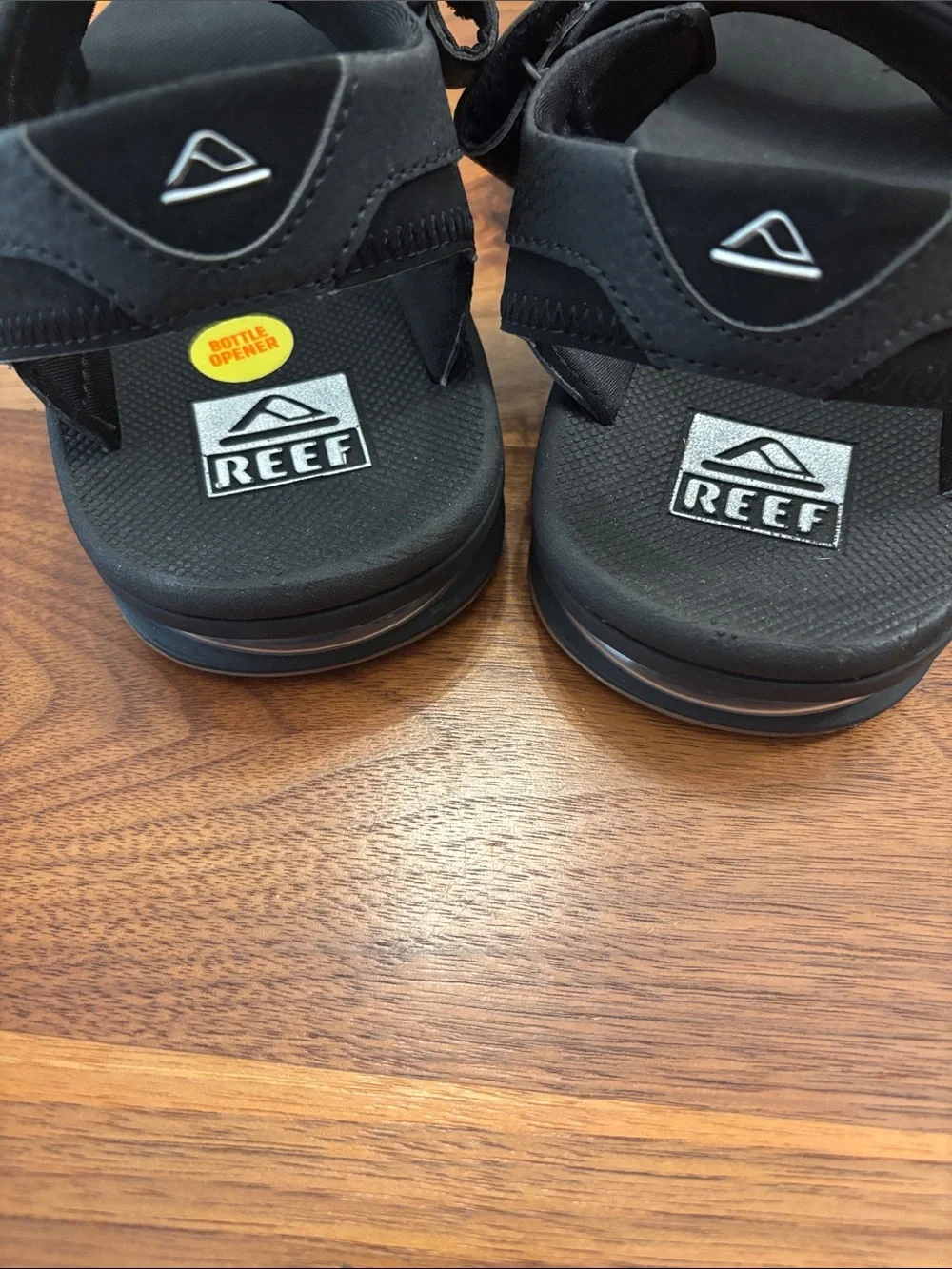 Reef Black Men’s Water Hiking Fanning Baja Sandals Size 11
